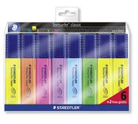 Staedtler Highlighter Textsurfer Assorted Colors (6+2)