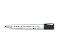 Staedtler - Juego de 6 lumocolors marcador para pizarra blanca 351, Negro