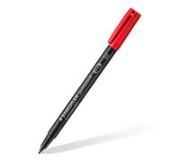 Staedtler Rotulador permanente Lumocolor 317M Punta 1 mm Rojo