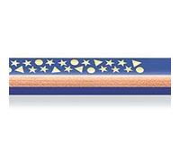 Staedtler jumbo noris 128 lapiz triangular de color - mina de 4mm - resistencia a la rotura - diseño ergonomico - color azul (12 uds)