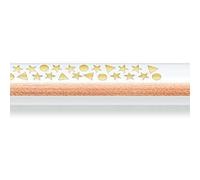 Staedtler jumbo noris 128 lapiz triangular de color - mina de 4mm - resistencia a la rotura - diseño ergonomico - color blanco (12 uds)