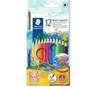 Staedtler Lápices de Colores Acuarelables Noris Aquarell Multicolor (12 Unidades)