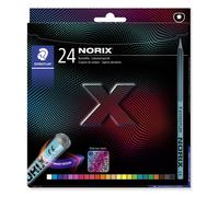 Staedtler Lápices de colores NORIX – 24 colores surtidos – Pack de 24 (186 C24)