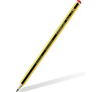 Staedtler – Lápices de grafito Noris 120-0 – 2B, madera certificada, pack de 12