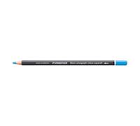 STAEDTLER Lápiz acuarelable Azul claro - Lápiz artístico soluble en agua con diseño hexagonal - Mina de 3,6 mm, alta intensidad de color y resistencia a la luz
