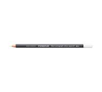 STAEDTLER Lápiz acuarelable blanco - Lápiz artístico soluble en agua con diseño hexagonal - Mina de 3,6 mm, alta intensidad de color y resistencia a la luz - ideal para pintura acuarelada