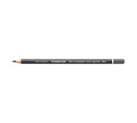 STAEDTLER Lápiz acuarelable Gris oscuro - Lápiz artístico soluble en agua con diseño hexagonal - Mina de 3,6 mm, alta intensidad de color y resistencia a la luz