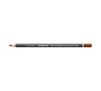 STAEDTLER Lápiz acuarelable Marrón - Lápiz artístico soluble en agua con diseño hexagonal - Mina de 3,6 mm, alta intensidad de color y resistencia a la luz