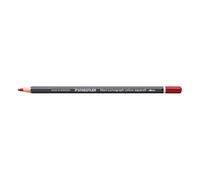 STAEDTLER Lápiz acuarelable Rojo burdeos - Lápiz artístico soluble en agua con diseño hexagonal - Mina de 3,6 mm, alta intensidad de color y resistencia a la luz