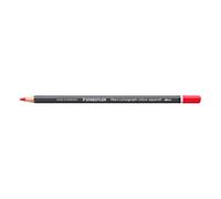 STAEDTLER Lápiz acuarelable Rojo escarlata - Lápiz artístico soluble en agua con diseño hexagonal - Mina de 3,6 mm, alta intensidad de color y resistencia a la luz