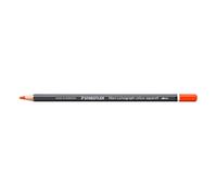 STAEDTLER Lápiz acuarelable Rojo-naranja oscuro - Lápiz artístico soluble en agua con diseño hexagonal - Mina de 3,6 mm, alta intensidad de color y resistencia a la luz