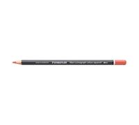 STAEDTLER Lápiz acuarelable Rojo óxido de hierro claro - Lápiz artístico soluble en agua con diseño hexagonal - Mina de 3,6 mm, alta intensidad de color y resistencia a la luz