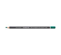 STAEDTLER Lápiz acuarelable Verde petróleo - Lápiz artístico soluble en agua con diseño hexagonal - Mina de 3,6 mm, alta intensidad de color y resistencia a la luz