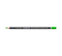 STAEDTLER Lápiz acuarelable Verde puro - Lápiz artístico soluble en agua con diseño hexagonal - Mina de 3,6 mm, alta intensidad de color y resistencia a la luz