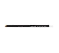 STAEDTLER Lápiz Glasochrom Blanco 2mm Impermeable Acanalado Cincel Estuche de Almacenamiento