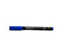 STAEDTLER Lot de 12 Lumocolors marqueur permanent 318F, bleu