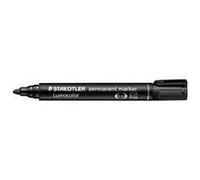 STAEDTLER Lot de 3 marqueurs Permanent "Lumocolor 352" Noir Pte Ogive