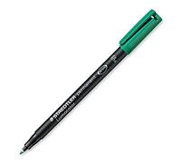 STAEDTLER Lot de 6 Lumocolors marqueur permanent 318F, vert