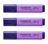 'Staedtler - Lote de 3 subrayadores Textsurfer Classic ", color morado