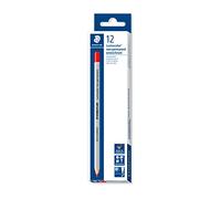 Staedtler Lápices de madera Lumocolor 108-2 Rojo Caja 12 unidades