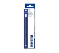 Staedtler Lumocolor 108 20-0. Caja de 12 lápices permanentes en seco de color blanco.