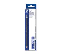 Staedtler Lápices permanentes en seco Lumocolor 108 20-9 Negro - Caja de 12