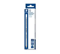 Staedtler Lápices de madera Lumocolor 108-0 Blanco Caja 12 unidades