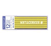 Staedtler Lumocolor 218 - Minas (12 unidades), color amarillo