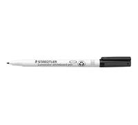 Staedtler Rotulador para pizarra blanca Lumocolor 301-9 Punta M 1 mm Negro Caja con 10 rotuladores