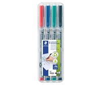 Staedtler Rotulador universal no permanente 315 ST M Multicolor 4 colores (315 WP4)