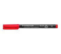 Staedtler Rotulador permanente Lumocolor 317-2 M Rojo, punta media, set de 10 unidades