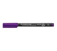 Staedtler Lumocolor 317-6. Rotuladores de punta fina de color morado. Caja con 10 unidades.