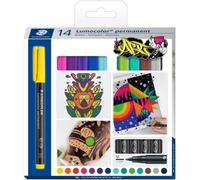 Staedtler lumocolor 317 c14 marcador permanente surtido colores surtid