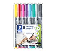 Staedtler Rotulador Lumocolor 318 WP8-2 Permanente F 0,6 mm 8 colores para niños