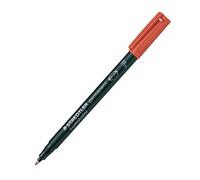 Staedtler Rotuladores Lumocolor 318-2 – Punta fina Rojo – Caja 10 unidades
