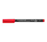 Staedtler Rotuladores Lumocolor 318-2 – Punta fina Rojo – Caja 10 unidades