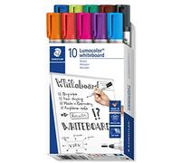 Staedtler lumocolor 351 b10 marcador 10 pieza(s) punta redonda negro,