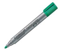 STAEDTLER Lumocolor 356 - Marcador Pizarra Papel punta redonda 2 mm, color verde