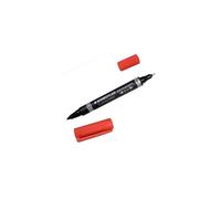 Staedtler - Lumocolor Duo marcador permanente Punta redonda/fina Rojo 1 pieza(s) 348-2
