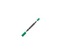 Staedtler - Lumocolor Duo marcador permanente Punta redonda/fina Verde 1 pieza(s) 348-5