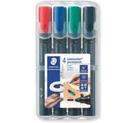 Staedtler lumocolor permanent marcador permanente negro, azul, verde,