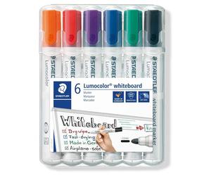 Staedtler Lumocolor Pizarra Rotulador Con Punta Redonda Multicolor Paquete De 6