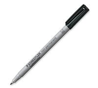 Staedtler lumocolor punta media agua soluble ohp bolígrafo en negro [