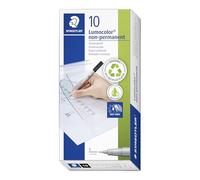 Staedtler- Lumocolor Rotulador de Tinta, Color Negro (311-9)