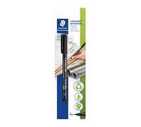 Staedtler Lumocolor Universal M-Spitze approx. 1 MM permanent Pack of 1 on Blister Card Black - Rotulador lumocolor 317 1.0mm negro