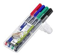 Staedtler Marker Lumocolor Perm 1.0mm assortment (4)