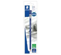 STAEDTLER 526 61BK-C. Lápiz de borrar con cepillo incluido. Blíster con un lápiz borrador.