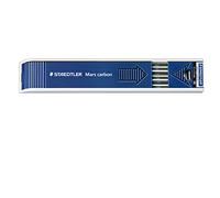 Staedtler Mars Carbon 200-B - Cables de recambio (2 mm, 12 unidades)