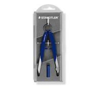 Staedtler Mars Comfort 556 00 - Compás, color azul-plata, caja estable con tapa