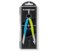 Staedtler Compás geométrico Mars 556 00-N1 de precisión con husillo y rueda central
